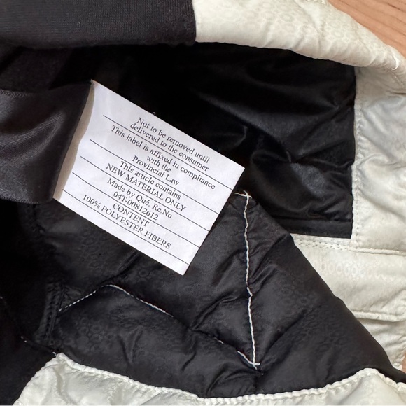 Klim Quilted Black and White Vest with Fitted Silhouette - Picture 10 of 10